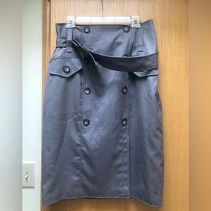 Worthington Lined Belted Skirt
